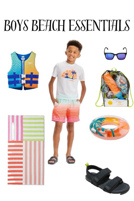 Boys Beach Essentials
#beach #summer #boys #swim #towels #sandals #sunglasses #toys #target #catandjack 

#LTKswim #LTKkids #LTKstyletip