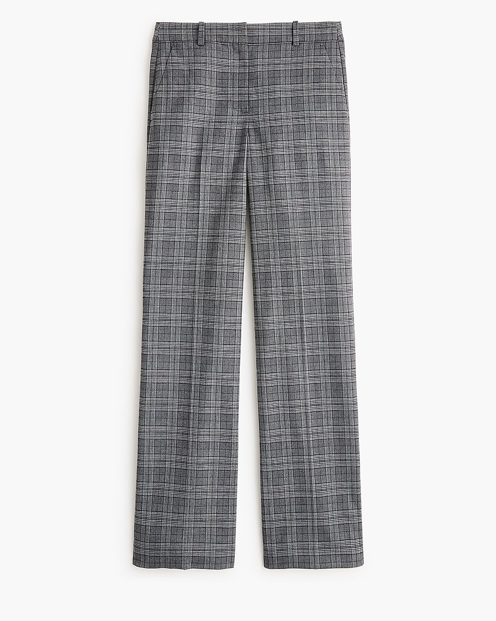 Remy plaid full-length high-rise wide-leg pant | J.Crew Factory
