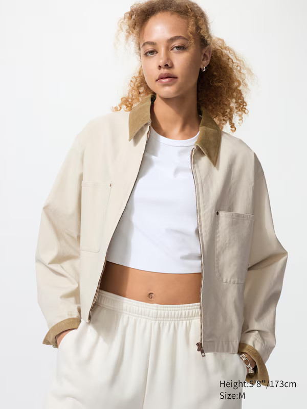 Zip-Up Short Jacket | UNIQLO (US)