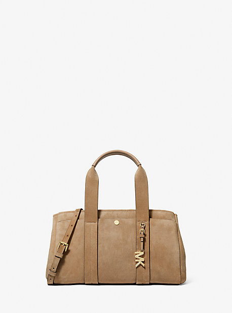 Romee Small Suede Satchel | Michael Kors US