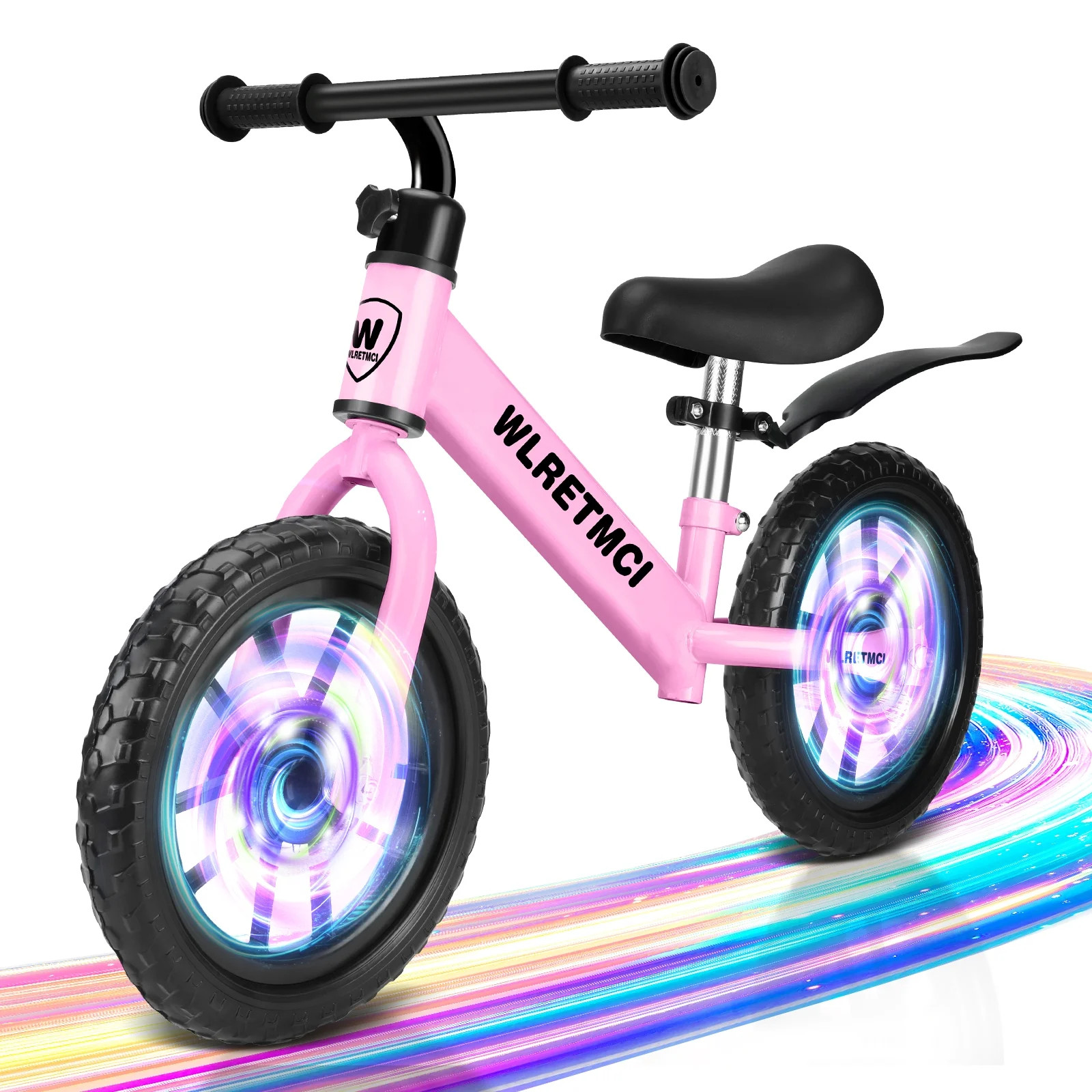 Toddler Balance Bicycle 12'' Kids Balance Bikes with Lighting up Wheels, Toddler Bikes for Boys G... | Walmart (US)