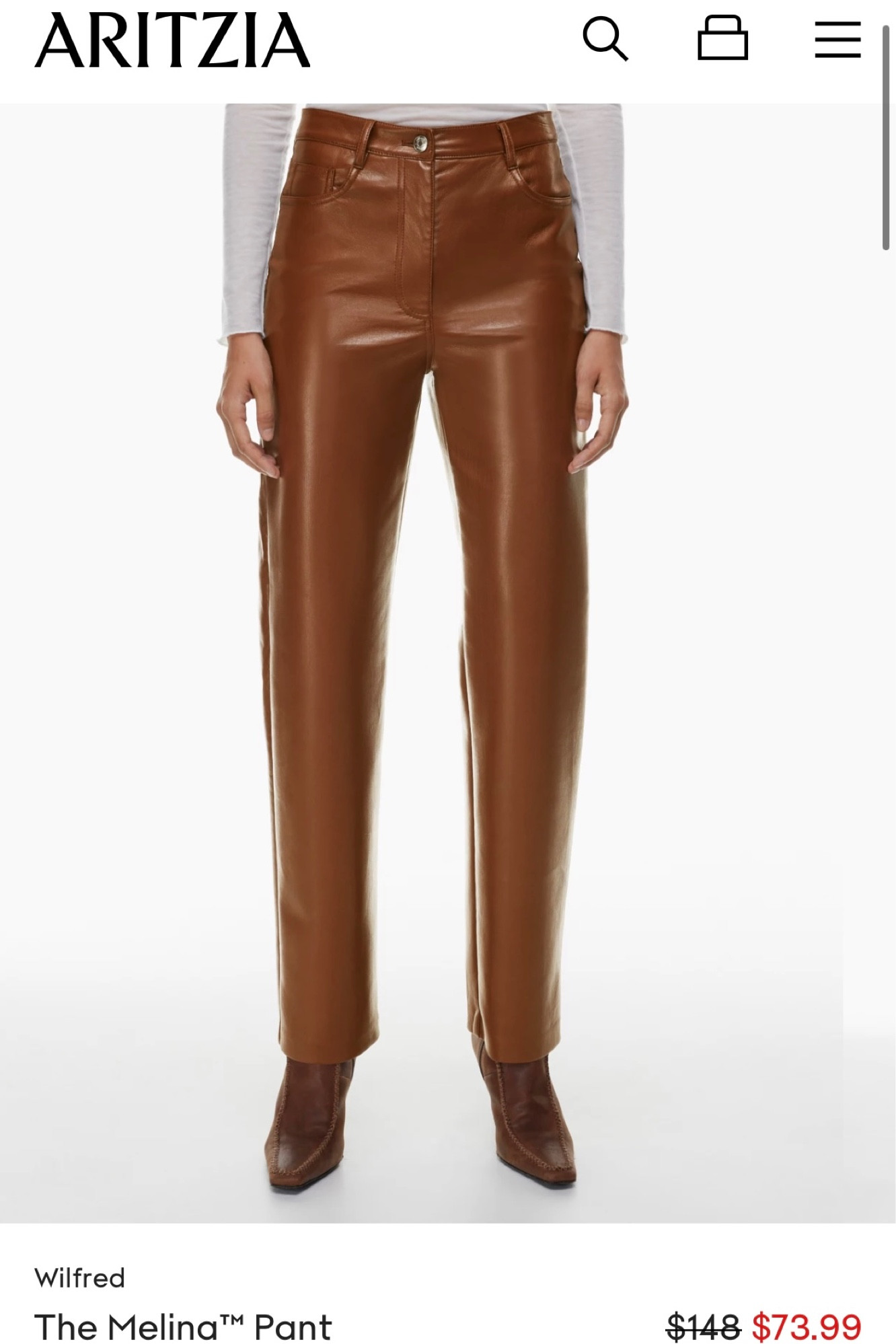 Favorite leather pants on major sale!!! Have them in white and black and wear them all the time! 

#LTKsalealert #LTKCyberWeek #LTKfindsunder100