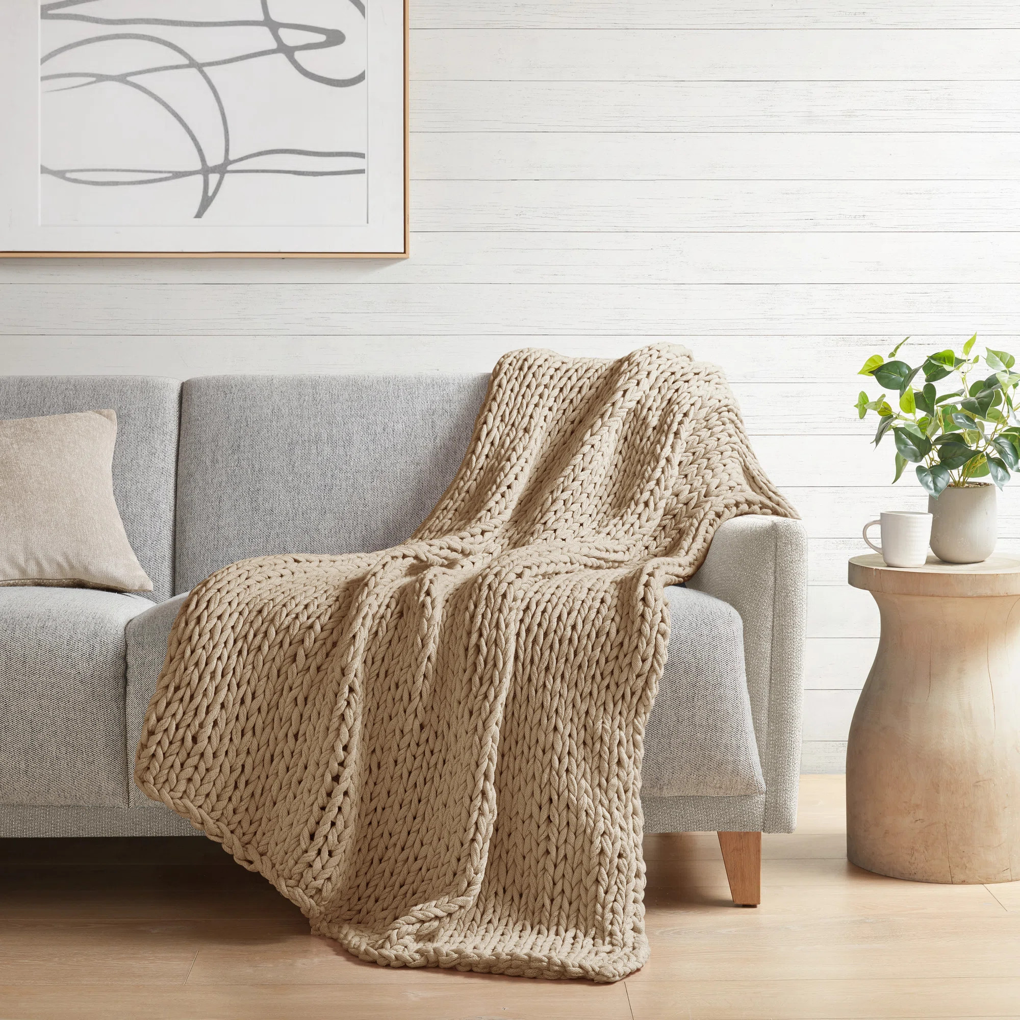 Kelly Clarkson Home Madison Hand Made Chunky Double Knit Throw Blanket & Reviews | Wayfair | Wayfair North America