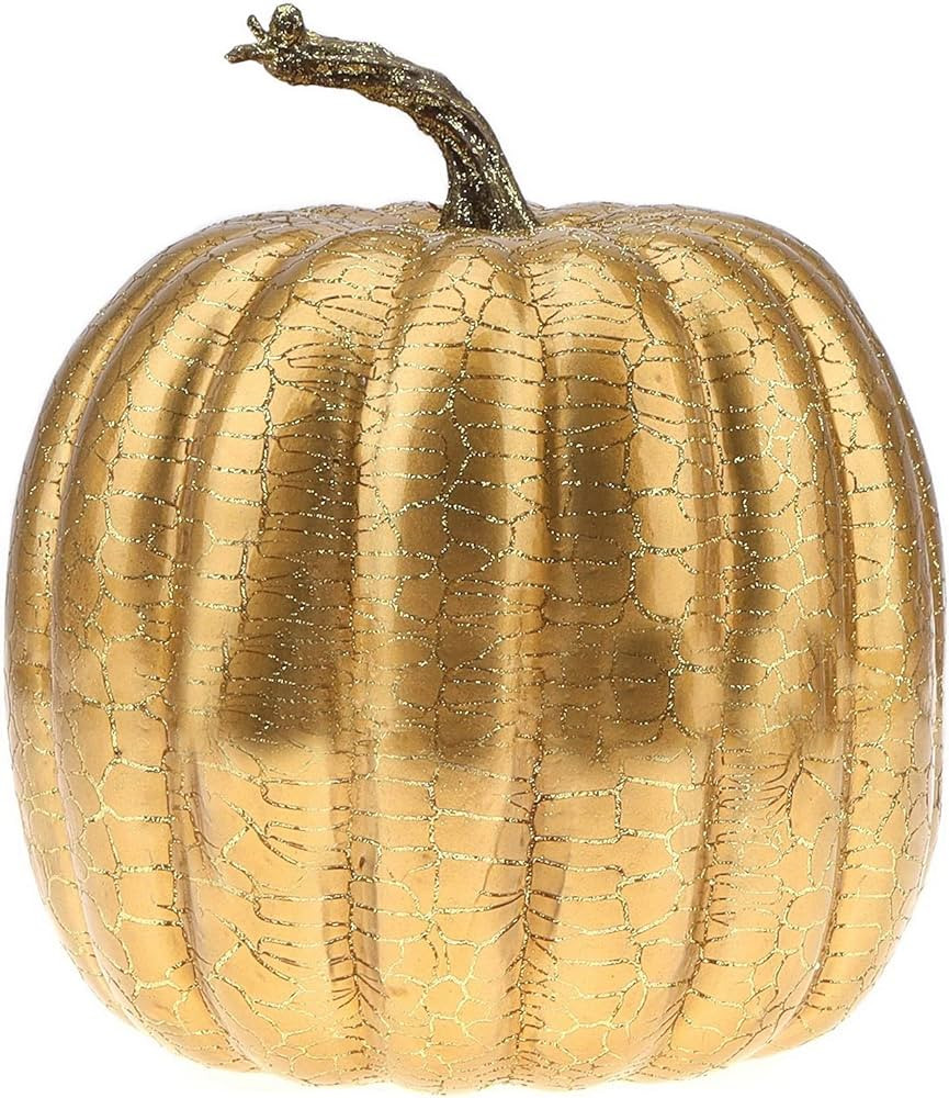 Amazon.com: Kepfire 1 Pcs Simulation Fake Pumpkin Shiny Crack Artificial Realistic Halloween Than... | Amazon (US)