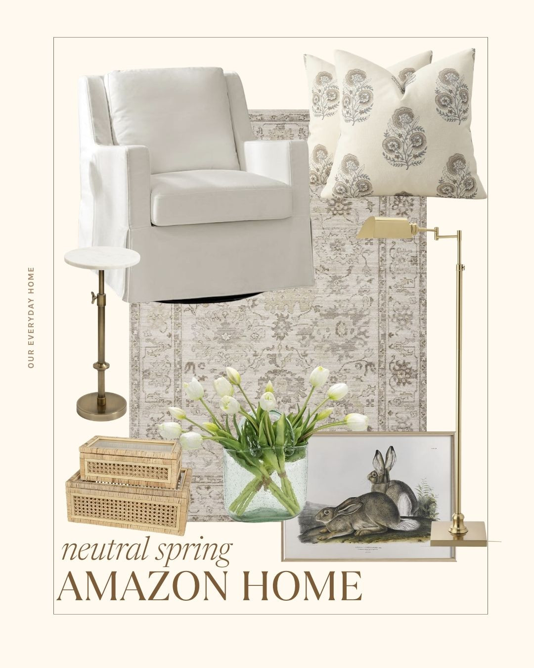 Refresh your living space with these charming spring finds from Amazon. #springdecor #amazonhome #neutraldecor 

 #LTKSeasonal #LTKHome #LTKSaleAlert