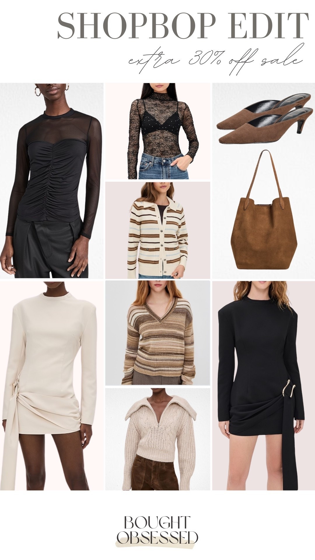 Some of my recent favorites from Shopbop that are an extra 30% off with code EXTRA30!

#LTKSaleAlert #LTKSeasonal #LTKootd