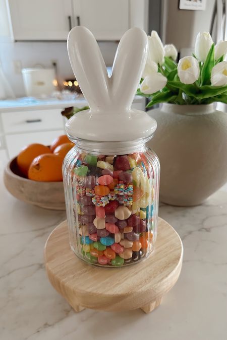Easter decor for your kitchen with Easter candy salad. 

#LTKfamily #LTKhome #LTKSeasonal