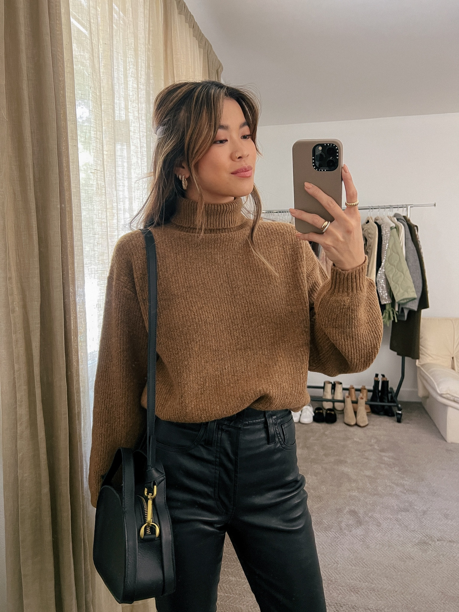 My new go-to Revolve turtleneck with black leather pants! 

#revolve
#fallfashion
#fallstyle
#fallhaul
#falloutfit
#turtleneck
#sweater
#leatherpants
#booties
#casetify

#LTKstyletip #LTKSeasonal #LTKfit