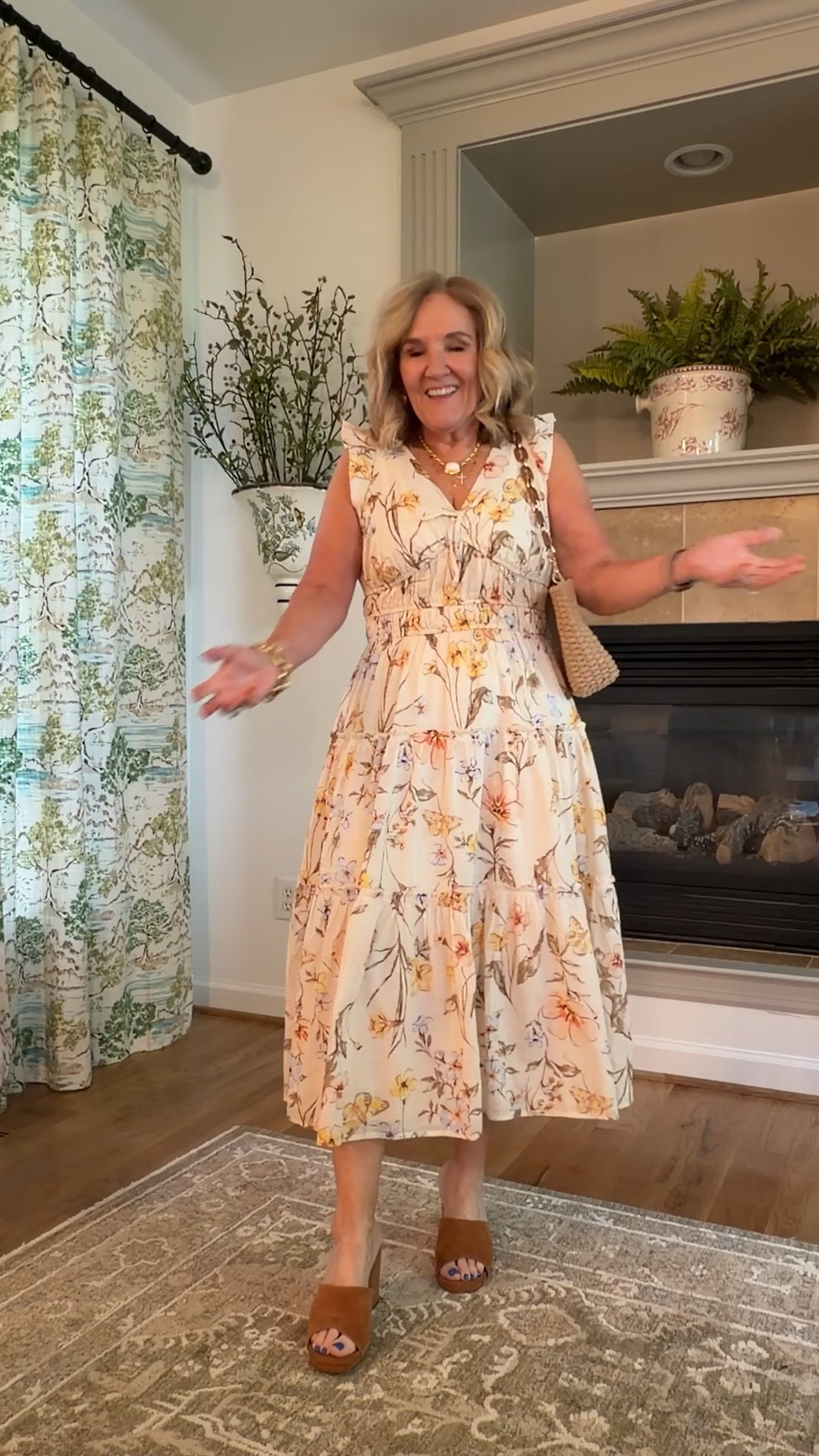 Dress size medium 
Don’t sleep on @kohls ! So many cute spring styles 

#LTKSaleAlert #LTKOver40 #LTKSeasonal