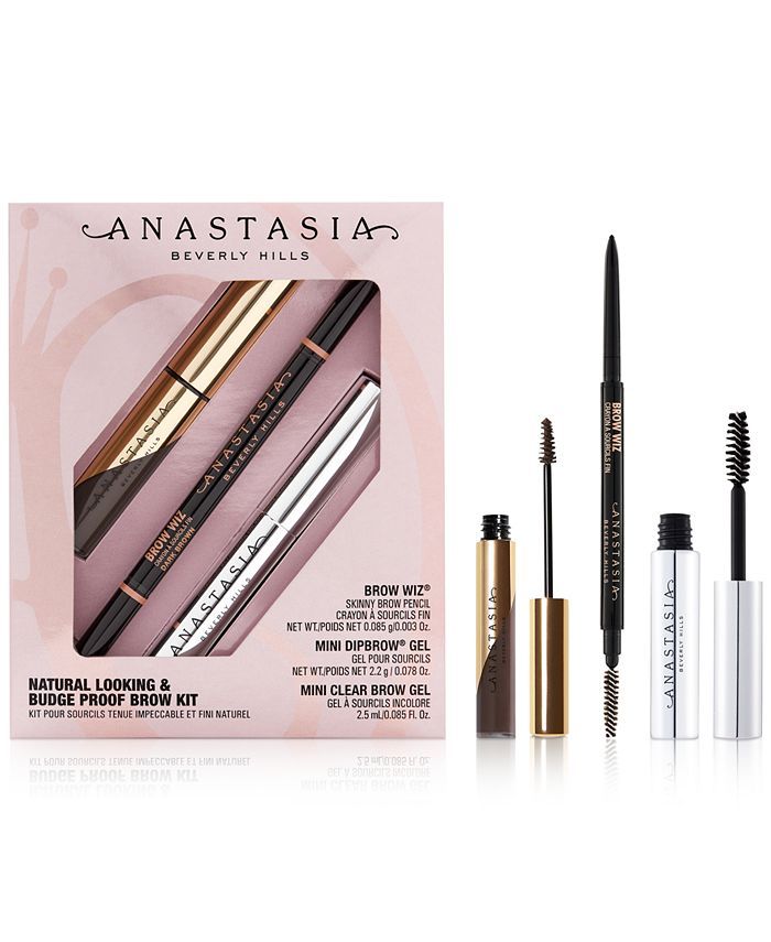 Anastasia Beverly Hills 3-Pc. Natural Looking & Budge Proof Brow Set & Reviews - Makeup - Beauty ... | Macys (US)