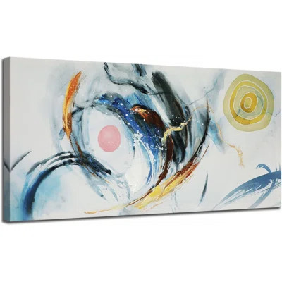 Abstract Wall Art Modern Grey Painting Textured Lines Picture Large Size Artwork Framed For Bedroom Living Room Bathroom Kitchen Decor Home Office Wal | Wayfair North America
