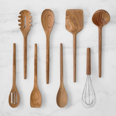 Williams Sonoma Ultimate Olivewood Utensils, Set of 8 | Williams-Sonoma