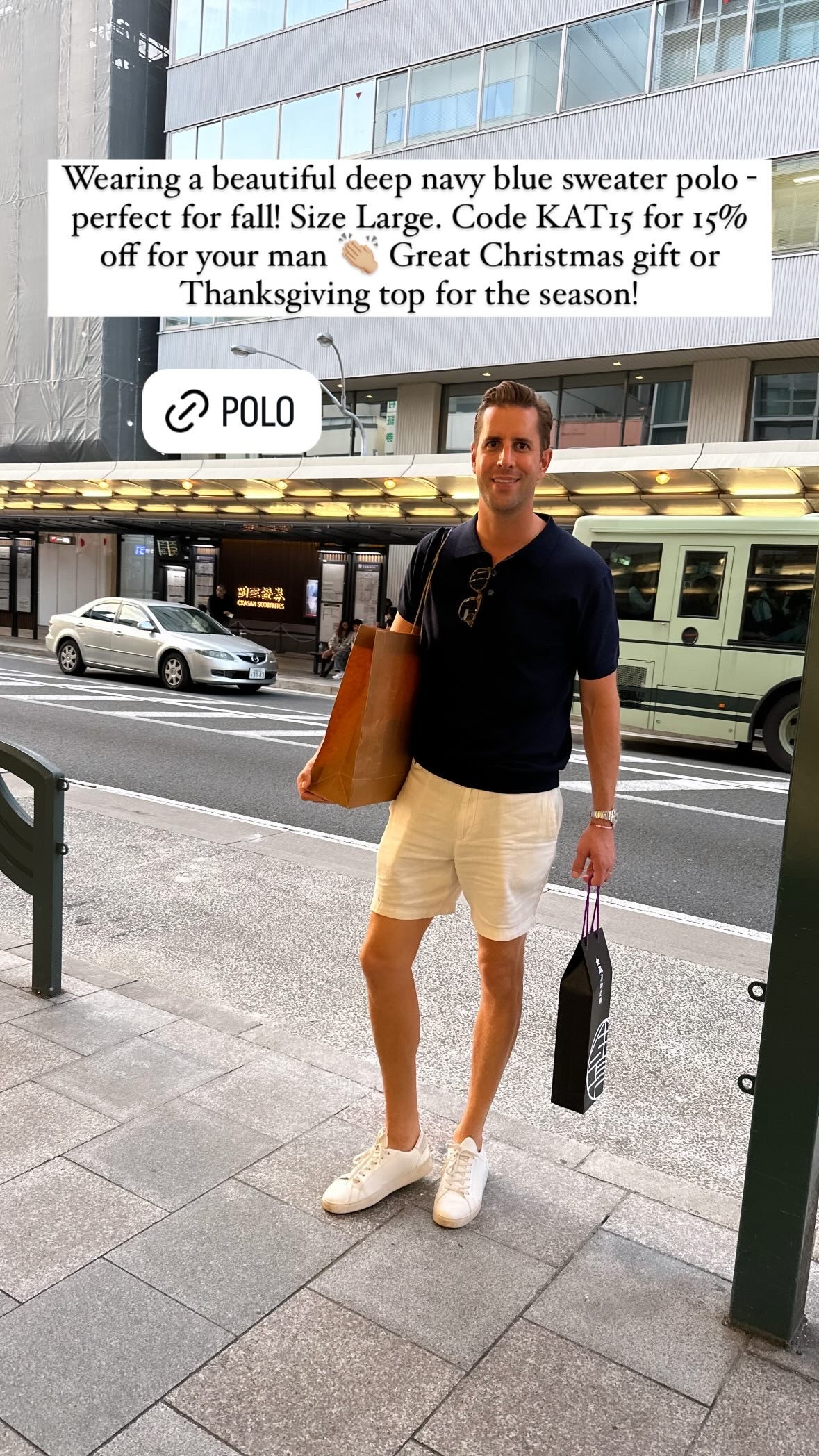 Men’s sweater polo. 

#LTKSeasonal #LTKShoeCrush #LTKMens