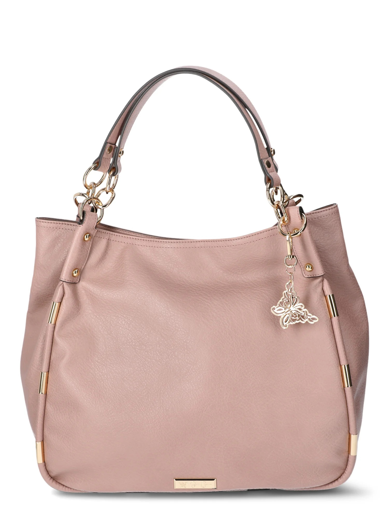 Jessica Simpson Women's Sadie Faux Leather 4 Poster Handbag, Thistle | Walmart (US)