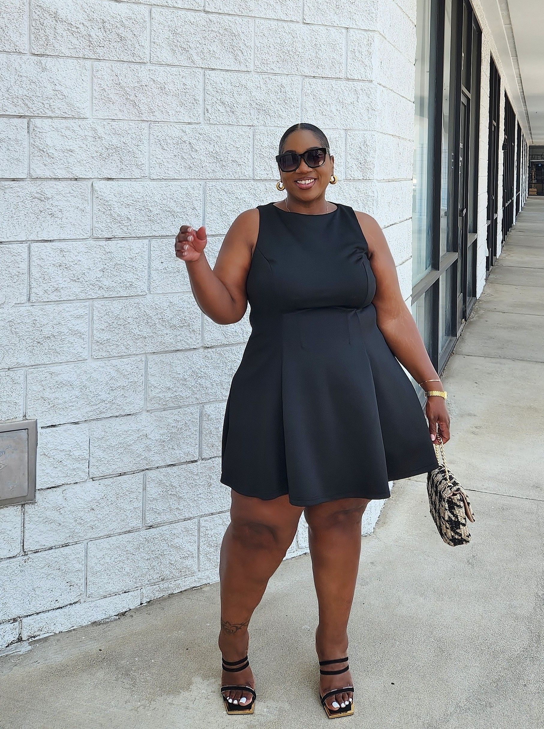 Little Black Dress 🖤 black cocktail dress, black a-line dress, sleeveless dress, plus size 

#LTKStyleTip #LTKFindsUnder50 #LTKPlusSize