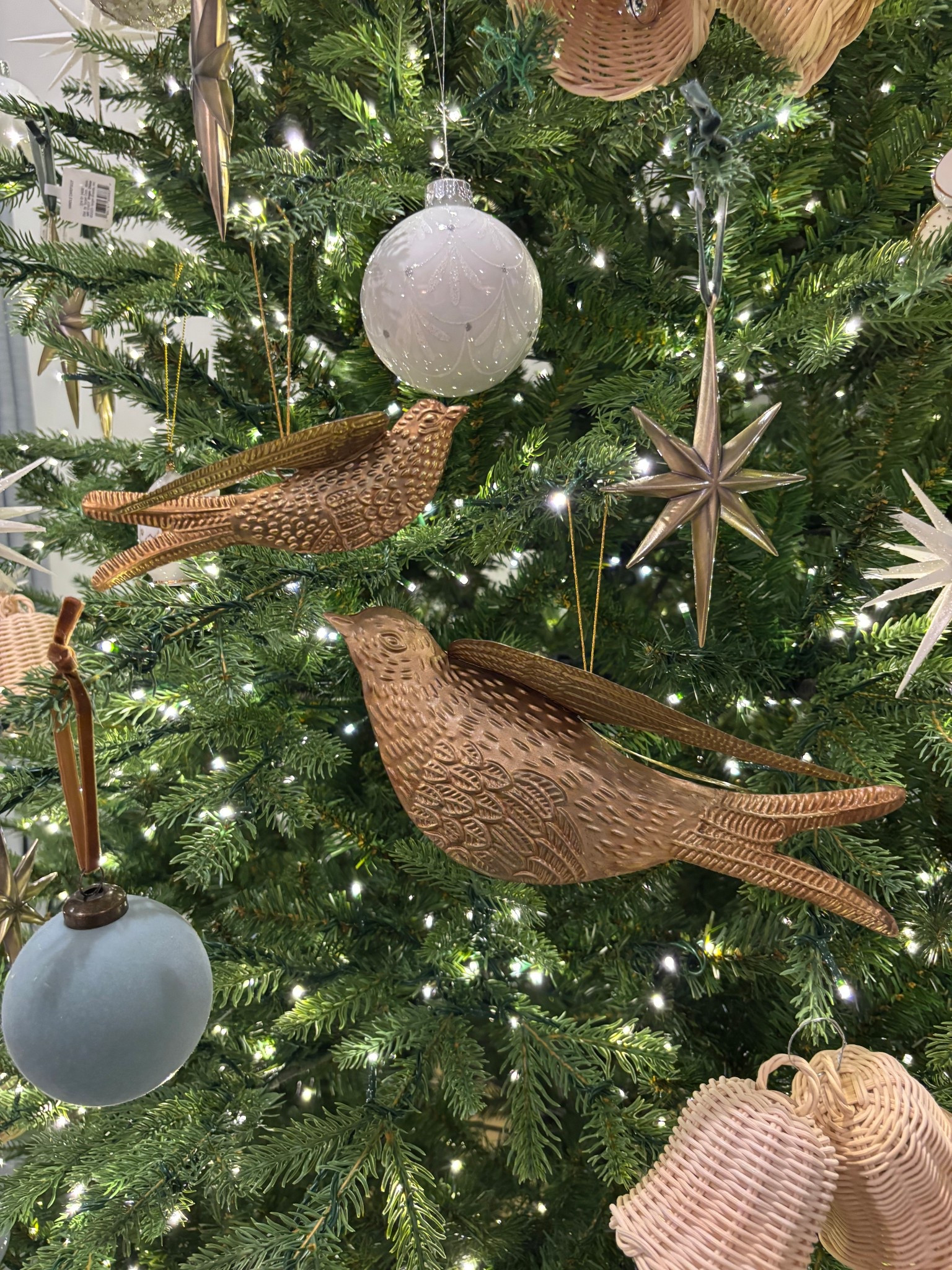 Swallow ornament set
Gold bird ornaments 
Grandmillenial ornaments 
Neutral ornaments 
Christmas tree ornaments
Christmas decor
Christmas 2025

#LTKHome #LTKSeasonal #LTKHoliday