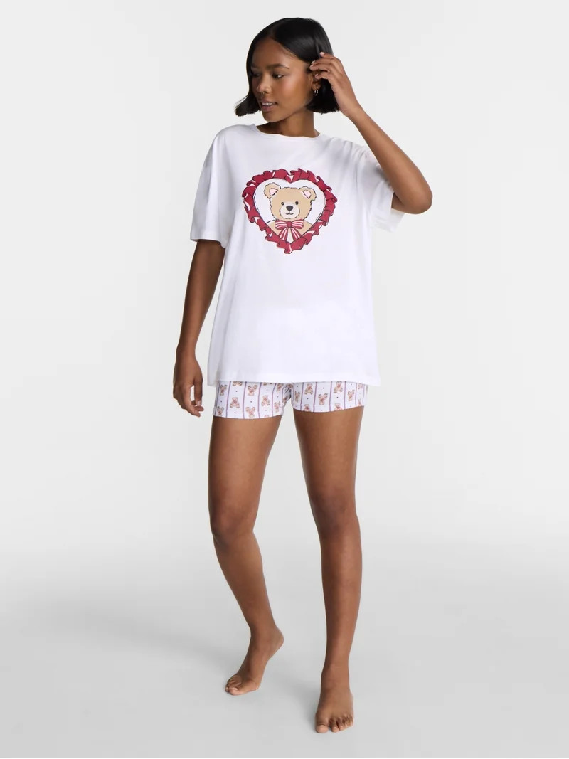 No Boundaries Sleep Set from our Cloud Core Collection, Women\u2019s and Women's Plus XXS-3X | Walmart (US)