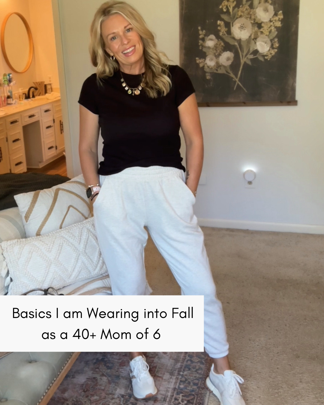 Fall basics on repeat for an over 40 Mom to 6 🫶🏻
 