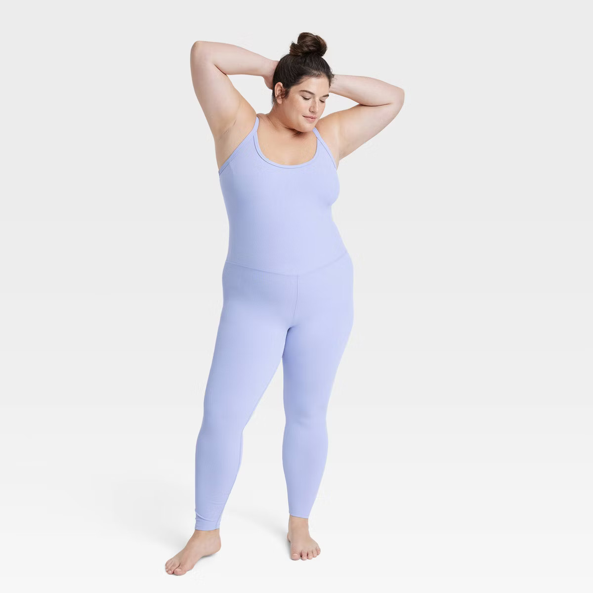 Women's Rib Full Length Bodysuit - All In Motion™ | Target