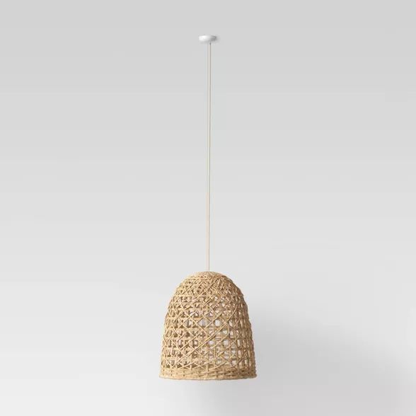 Small Seagrass Light Pendant Light Brown (Includes Energy Efficient Light Bulb) - Opalhouse™ | Target
