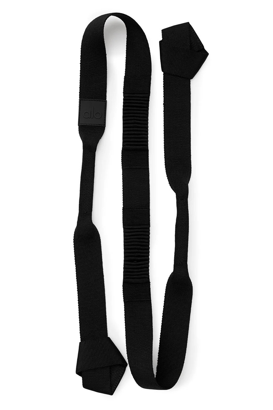 Yoga Strap - Black/Anthracite | Alo Yoga (US)