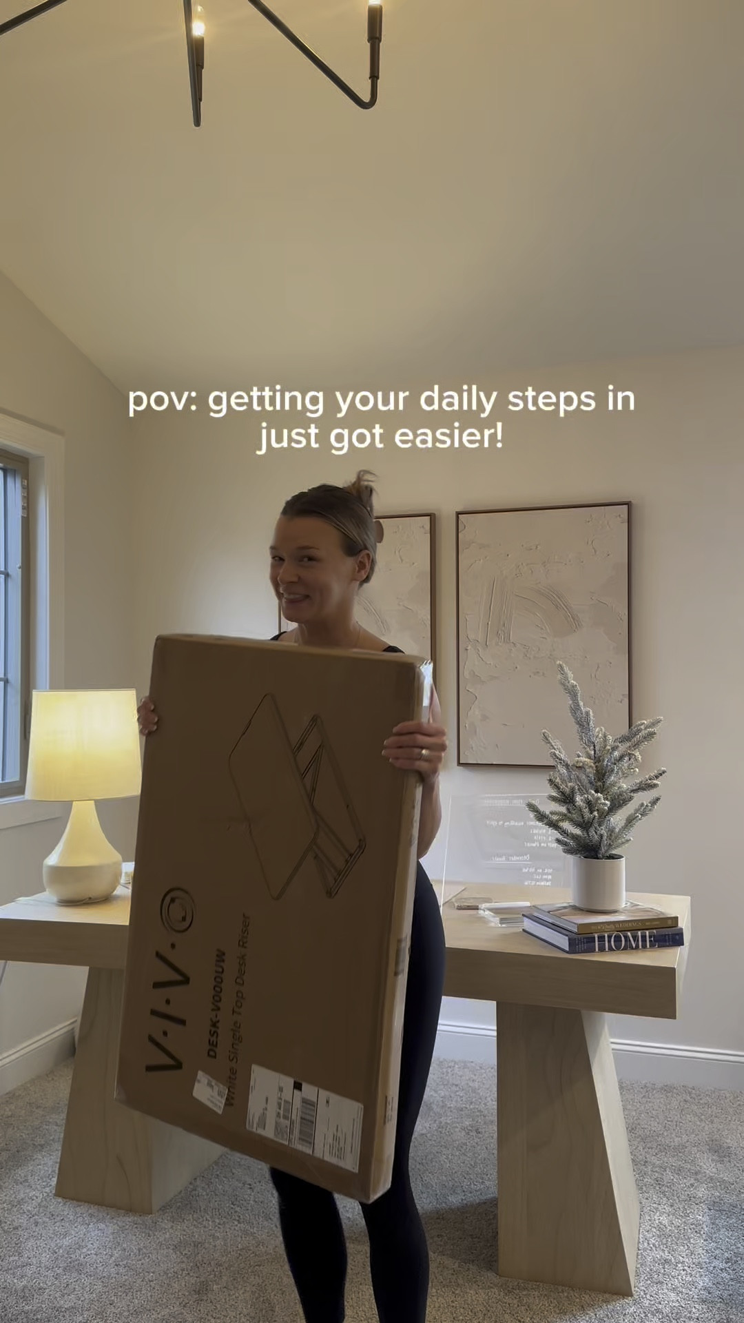 new standing desk riser to help get my steps in while i work from home! 

#LTKGiftGuide #LTKHome #LTKActive