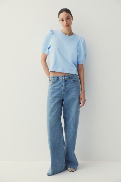 Puff-sleeved Top | H&M (US + CA)