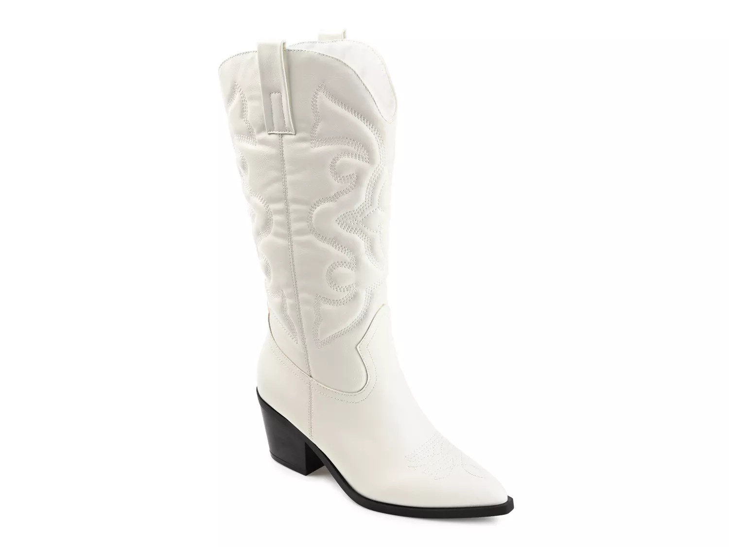 Journee Collection Chantry Boot | Women's | White | Size 12 | Boots | DSW