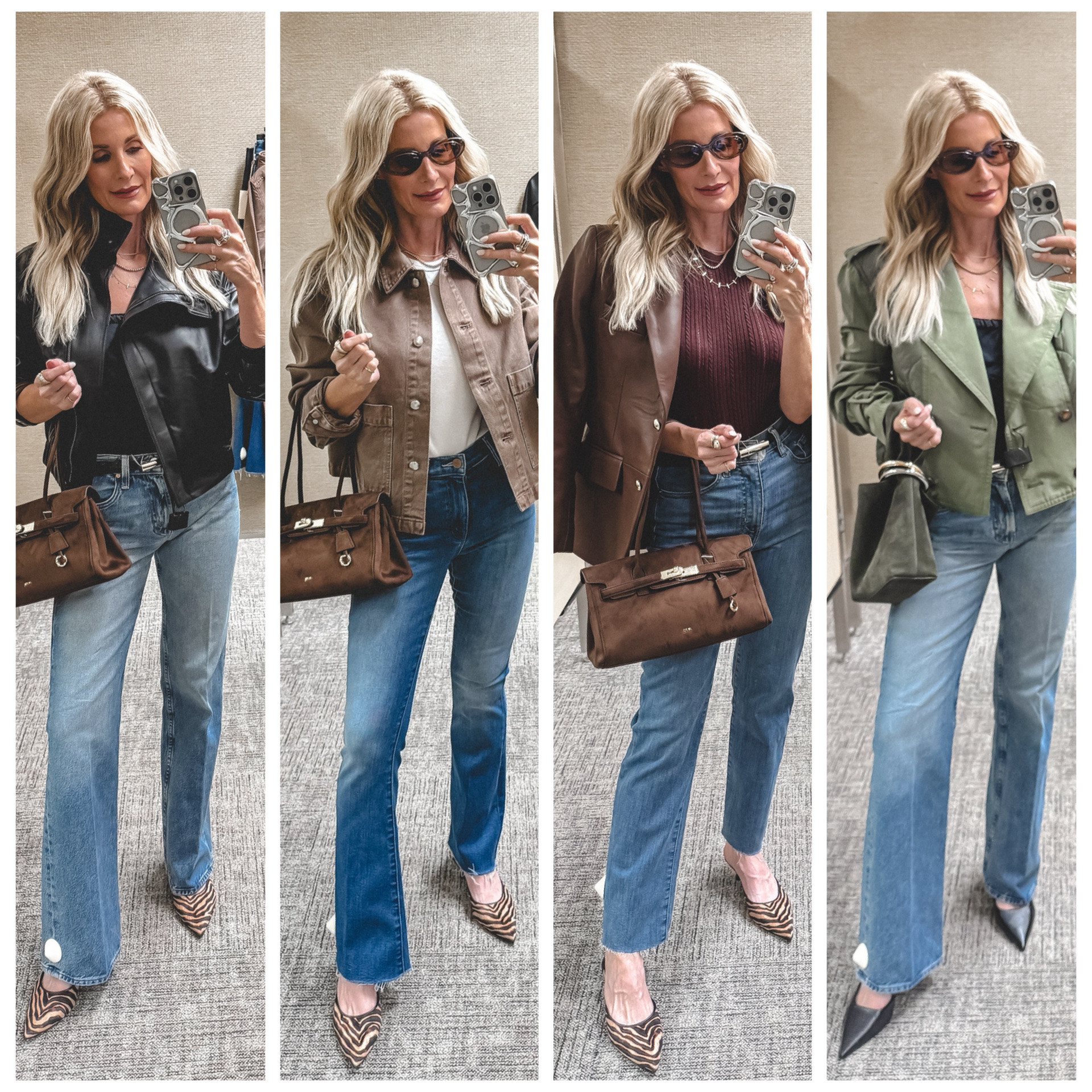 The 8 Best Jackets from the NSale (That Not Everyone Else Will Be Wearing) 🤎

If you’re looking for a jacket you’ll love for years to come, these are my top 8 picks from the Nordstrom Anniversary Sale. They’re timeless, elevated, and a little more unique than the styles you’ll see everywhere else.

1️⃣ Vince Real Leather Bomber Jacket – My #1 pick of the entire sale! Absolutely stunning. I love the high collar, and the buttery-soft real leather makes this jacket feel so luxurious.

2️⃣ Madewell Tan Denim Jacket – Such a versatile piece! I love the beautiful tan shade, and it’s the perfect lightweight jacket to pair with jeans, dresses, and everything in between.

3️⃣ Rag & Bone Chocolate Brown Real Leather Blazer – A timeless wardrobe staple that instantly elevates any outfit. Elegant, sophisticated, and worth the investment.

4️⃣ Veronica Beard Green Cropped Trench – One of the most unique jackets in the sale! It’s incredibly comfortable, flattering, and right on trend.

5️⃣ Brown Faux Leather Jacket with a Faux Fur Collar – The perfect jacket for fall and winter. Chic, cozy, and looks much more expensive than it is.

6️⃣ Frame Navy Trench Coat – I adore this gorgeous navy color, and the belt lets you cinch the waist for a super flattering silhouette.

7️⃣ Olive Green Suede Bomber Jacket – Absolutely gorgeous! The champagne gold zipper adds the perfect luxe touch.

8️⃣ Rails Camel Lightweight Bomber Jacket – One of my personal favorites! It’s lightweight, incredibly versatile, and so easy to throw on when you want to look polished and put together.

✨ Wearing an XS in all of the jackets, and they all run true to size.

Which one is your favorite? Let me know in the comments! 🤎

#LTKootd #LTKOver40 #LTKSaleAlert