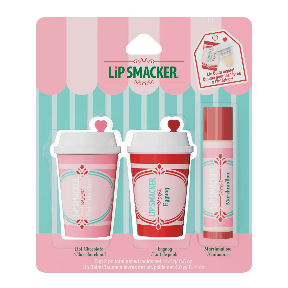 Lip Smacker Holiday Cafe Lip Balm Trio | Target