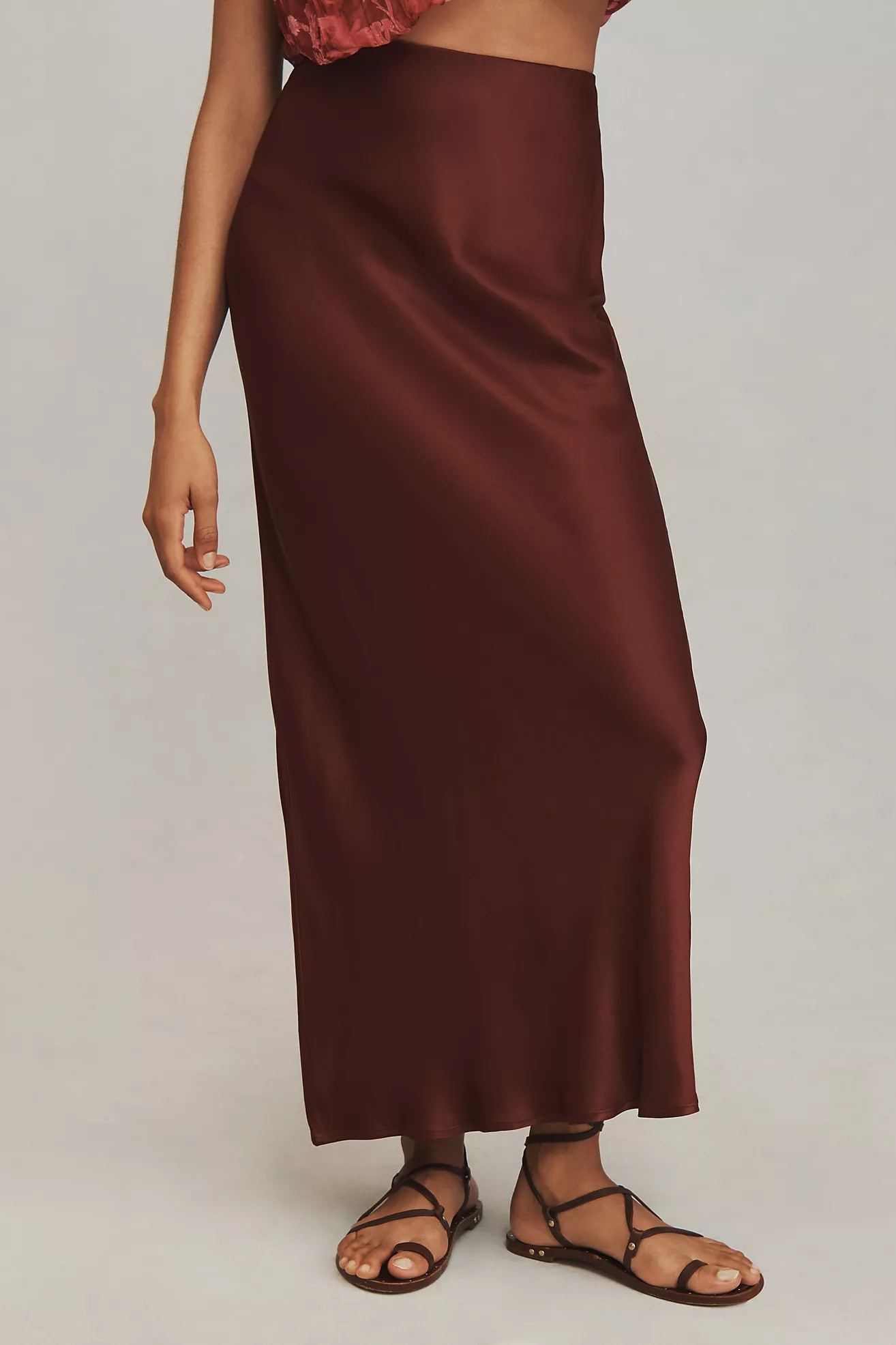 The Tilda Maxi Slip Skirt | Anthropologie (US)