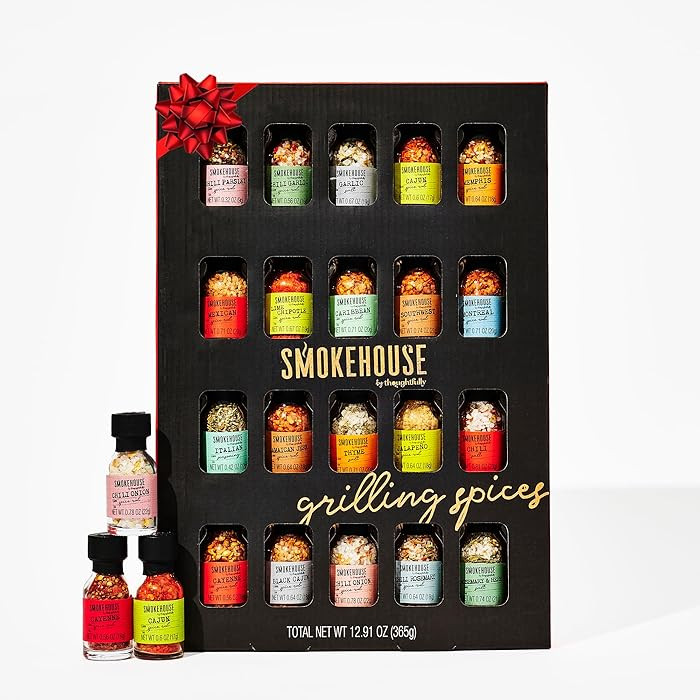 Smokehouse by Thoughtfully Ultimate Grilling Spice Set, Grill Seasoning Gift Set Flavors Include ... | Amazon (US)