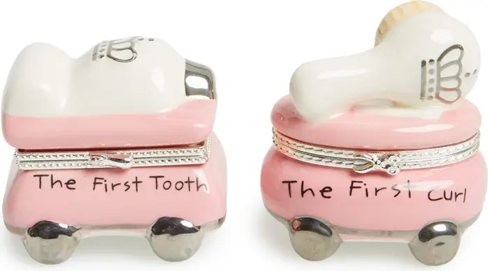 'Princess' First Tooth & Curl Treasure Box Set | Nordstrom