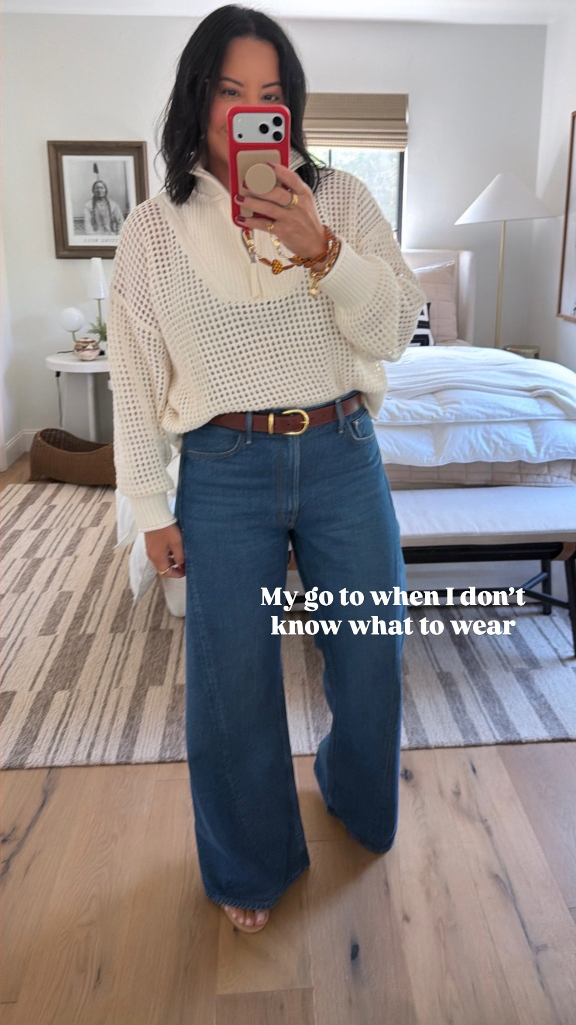 Top size medium, jeans size 30 (I’m a curvy size 8), shoes fit tts. 

#LTKOver40 #LTKSaleAlert #LTKootd