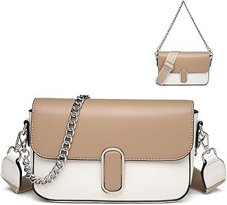Travistar Crossbody Bags for Women Trendy - Leather Cross body Purse Designer Shoulder Handbags C... | Amazon (US)
