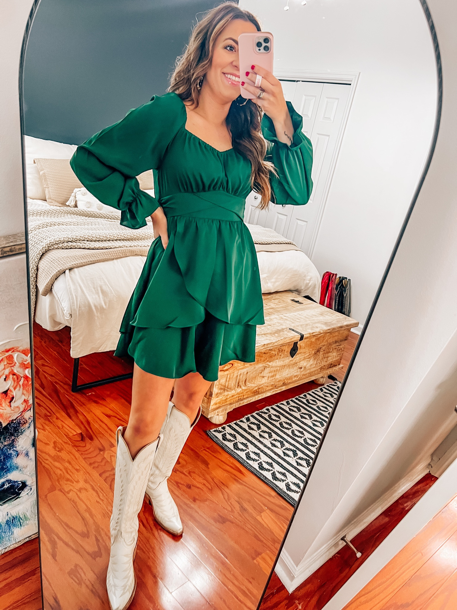 Amazon fashion, Amazon style, green dress, wedding guest dress, winter dress, cowgirl boots, cowboy boots, western fashion, western style, NYE outfit, luggage, vacation outfits, lounge sets, sweater dress, wedding guest, maternity, home decor, cocktail dress, winter outfit #greendress #amazonfashion #amazonbestfinds

#LTKSeasonal #LTKGiftGuide #LTKHoliday