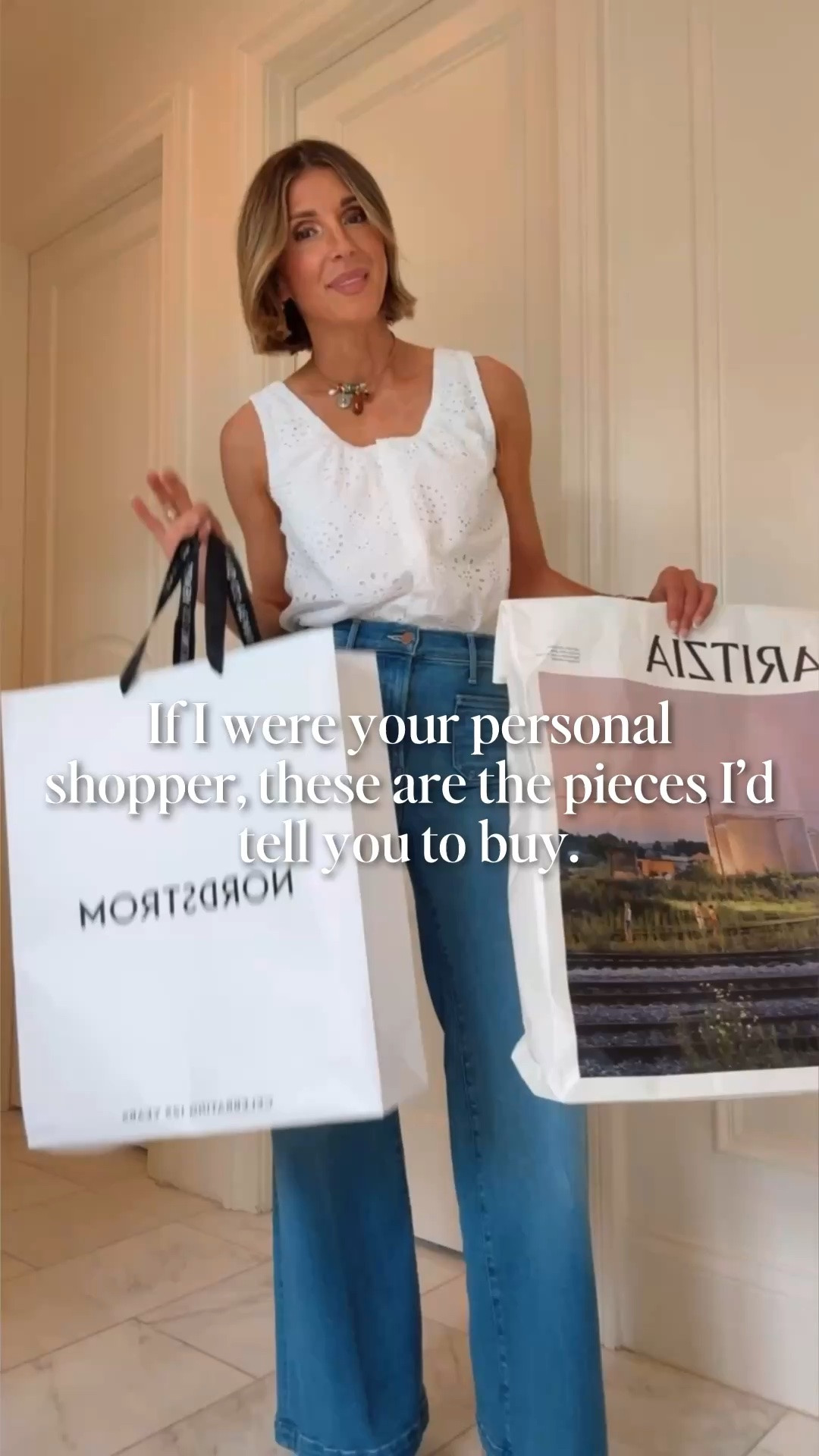If I was your personal shopper, these are the pieces I would tell you to buy from Nordstrom and Aritzia right now.

￼
Summer outfits