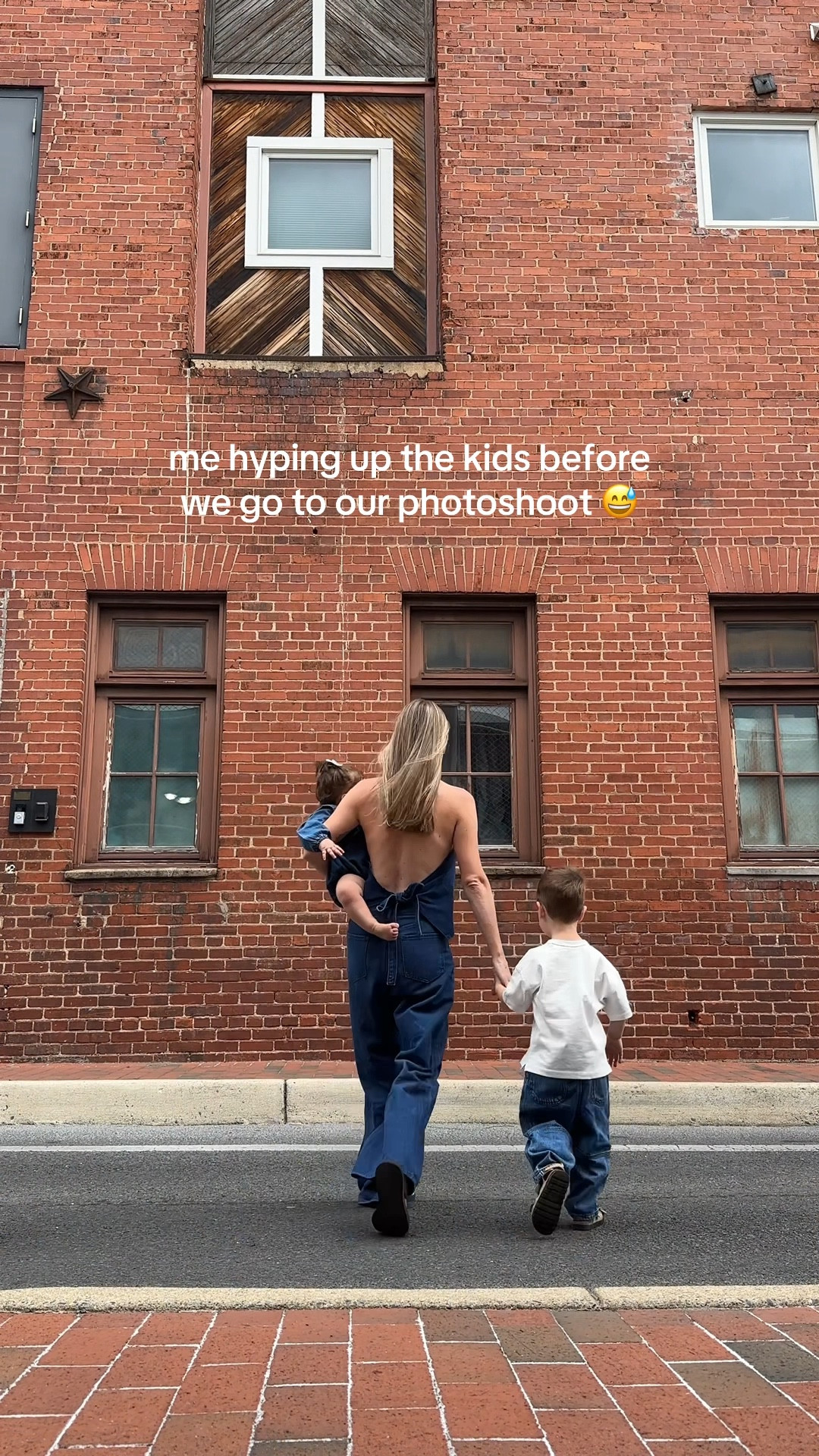 Photo session was chaotic of course but there were no tears so that's a positive! 🤣 Can’t wait to see the results, waiting is the hardest part!

#denimoutfit #familyphotos
#coordinatingoutfits #specialmoments #fyp #LTKmom #amazonoutfit #zarakids #matchingoutfits #familyoutfitideas