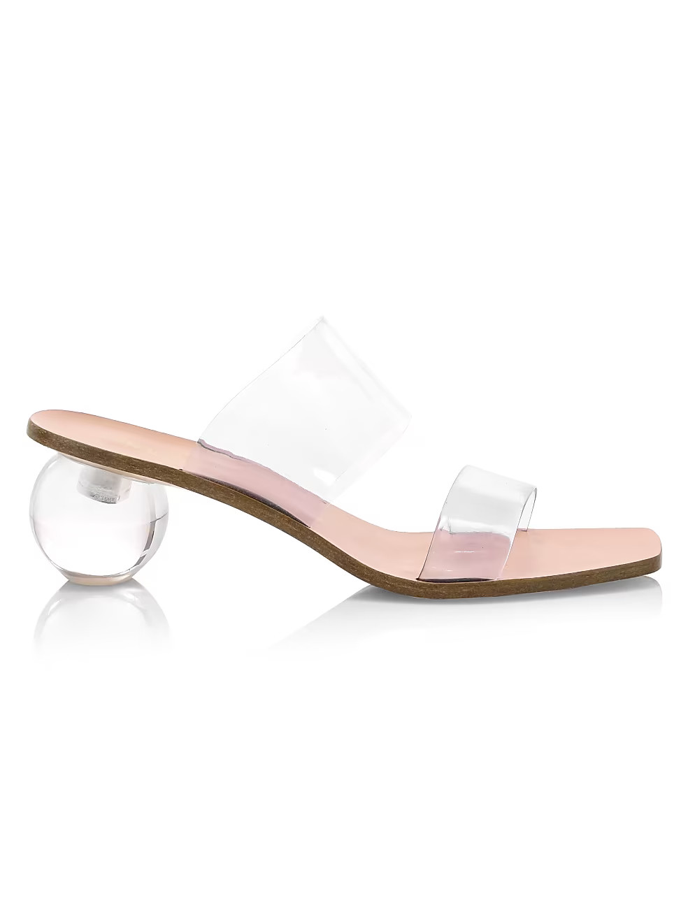 Cult Gaia Jila Bauble-Heel Vinyl Mules | Saks Fifth Avenue