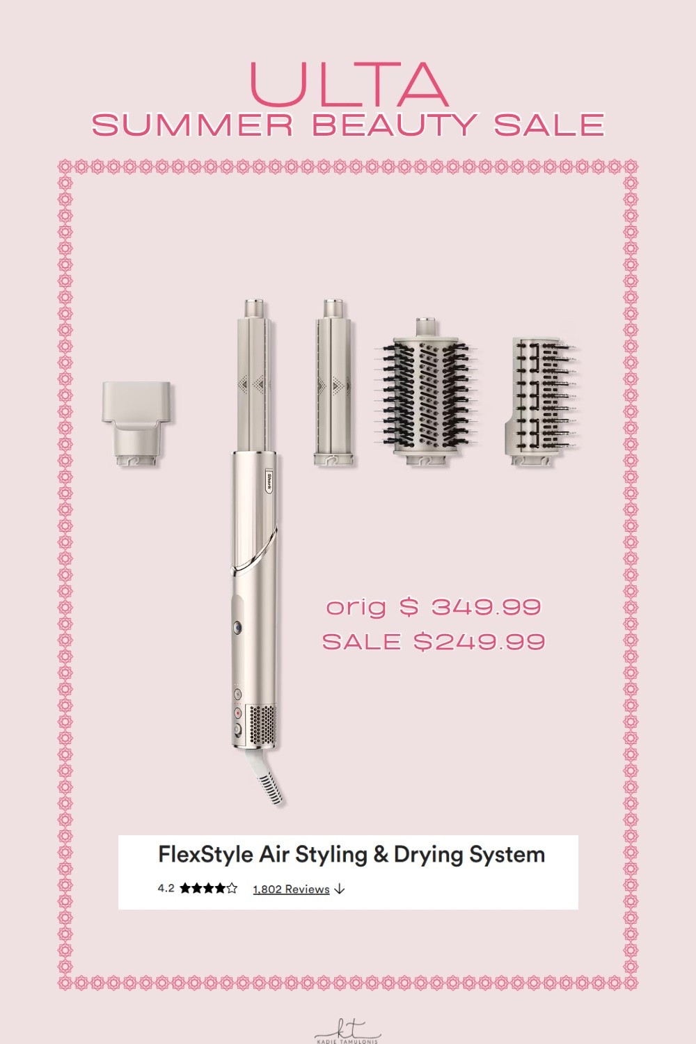 Ulta Summer Beauty SALE ☀️ 

Own and LOVE! Round brush attachment does it all without having to use the straightener (even with thick and frizzy hair 🤸🏼‍♀️) 

#shark #hairdryer #hairtool

#LTKSaleAlert #LTKBeauty