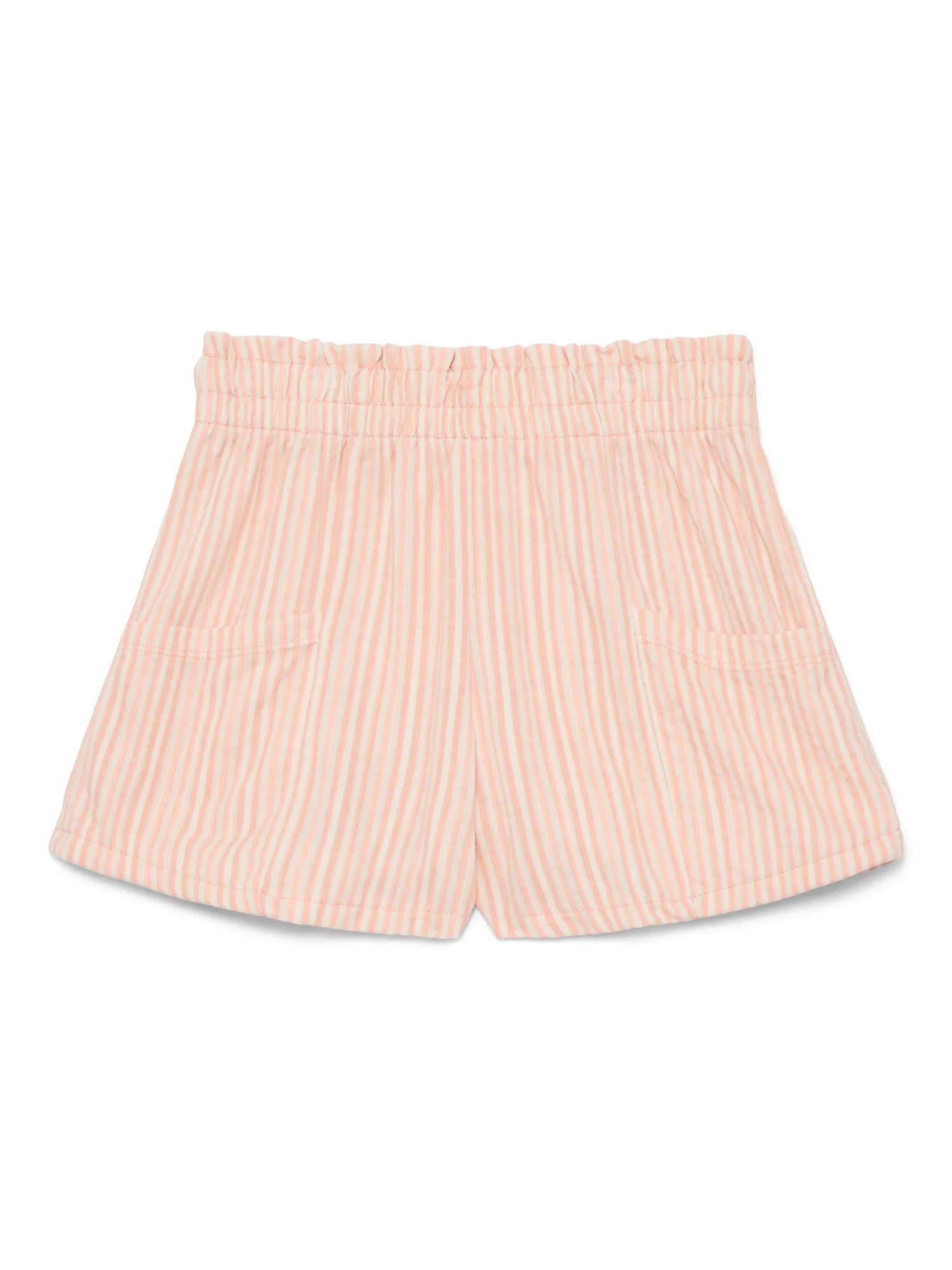 Wonder Nation Little Girls Knit Paperbag Shorts, Sizes 4-10 | Walmart (US)