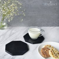 Black Marble Coasters | Gift For Couples Wedding, Birthday, House Warming, Her, Him | Etsy (US)