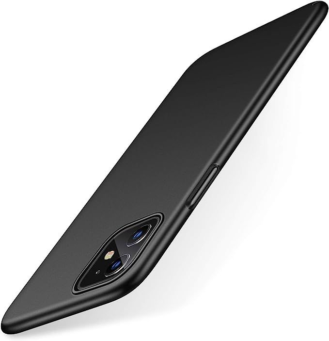 TORRAS Slim Fit iPhone 11 Case, Hard Plastic PC Ultra-Thin Phone Cover Case with Matte Finish Coa... | Amazon (US)