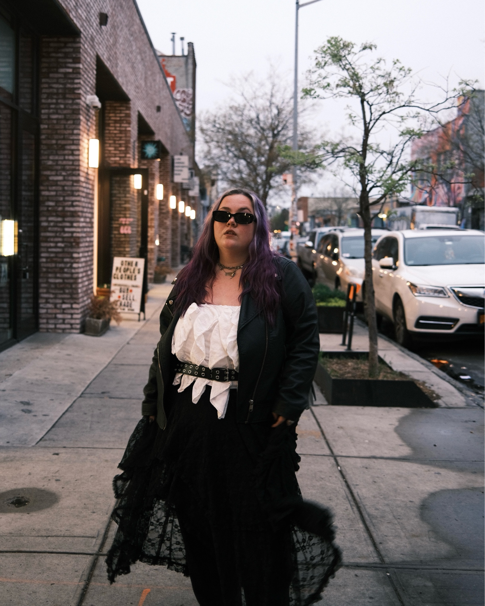 a lil plus-size nyc street look for ya since this has been highly in my outfit rotation recently

✨ top: anthropologie
✨ skirt: free people
✨ jeans: wray
✨ jacket: steve madden
✨ shoes : steve madden
✨ bag: edie parker
✨ belt and sunnies: amazon

#LTKplussize