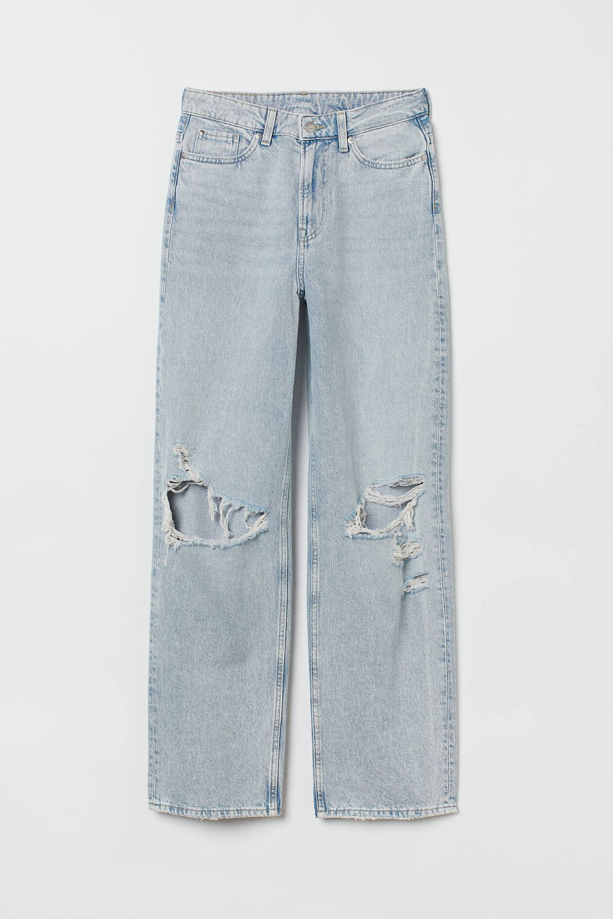 Loose Straight High Jeans | H&M (US + CA)