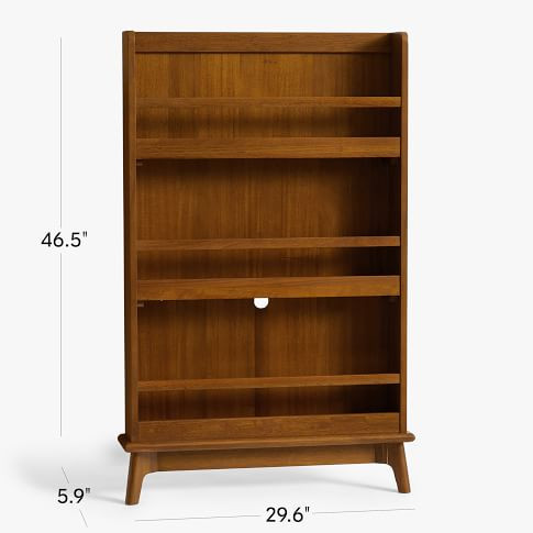 Mid-Century Bookrack (30") - Acorn | West Elm (US)