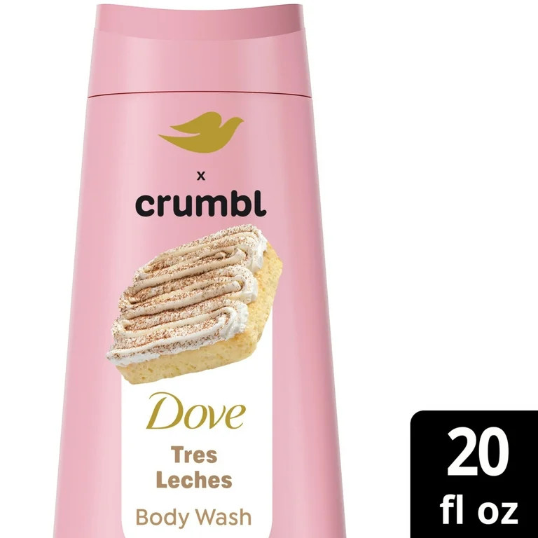 Dove x Crumbl Tres Leches Limited Edition Body Wash, 20 fl oz | Walmart (US)