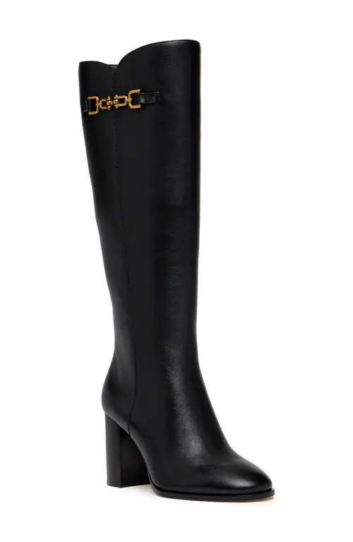 PAIGE Iris Knee High Boot in Black at Nordstrom, Size 11 | Nordstrom