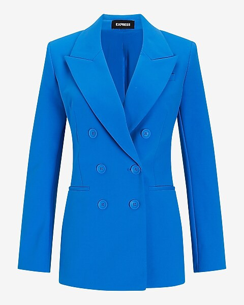 Conscious Edit Double Breasted Blazer | Express