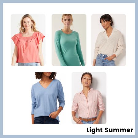 #lightsummerstyle #coloranalysis #lightsummer #summer

#LTKunder100 #LTKworkwear
